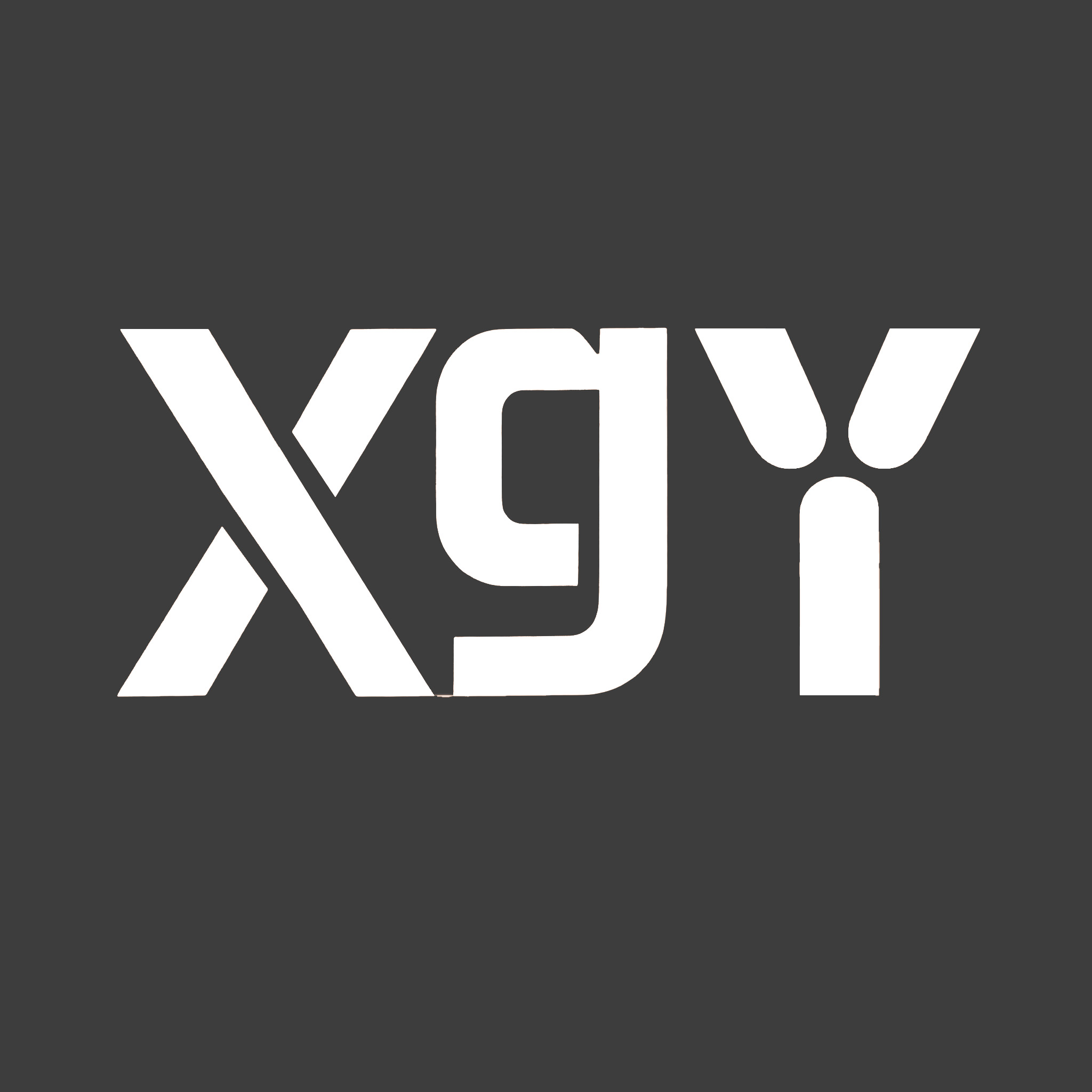 白字logo